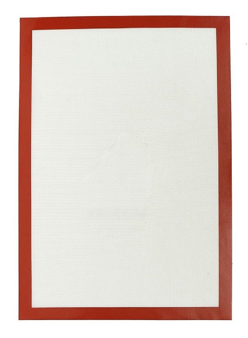 مفرش سيليكون حراري مقاوم للحرارة ومانع للالتصاق لتحضير المعجنات في الفرن – 40×60 سم - Image 1